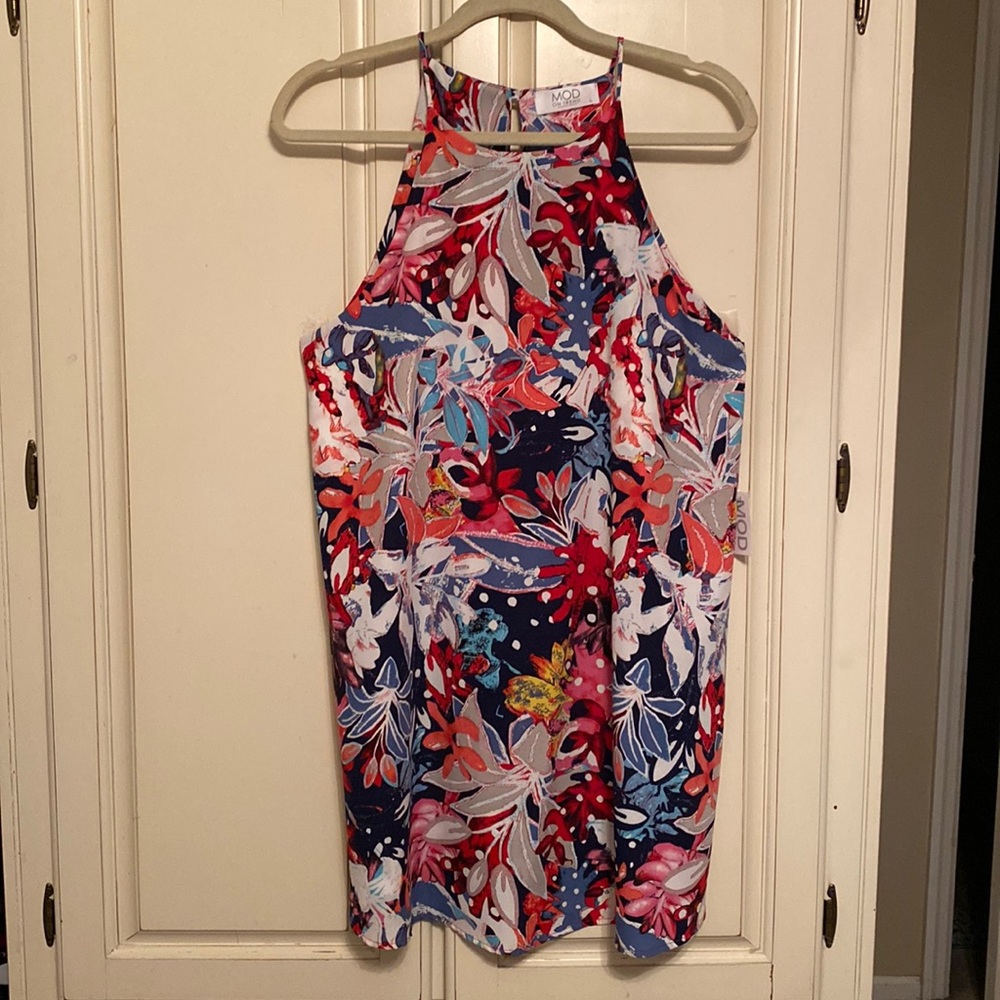 NWT boutique dress. Size large. Adorable for all figures.